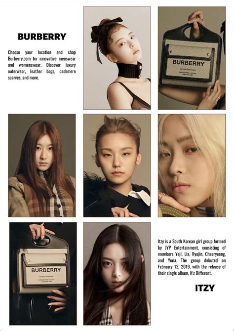itzy burberry